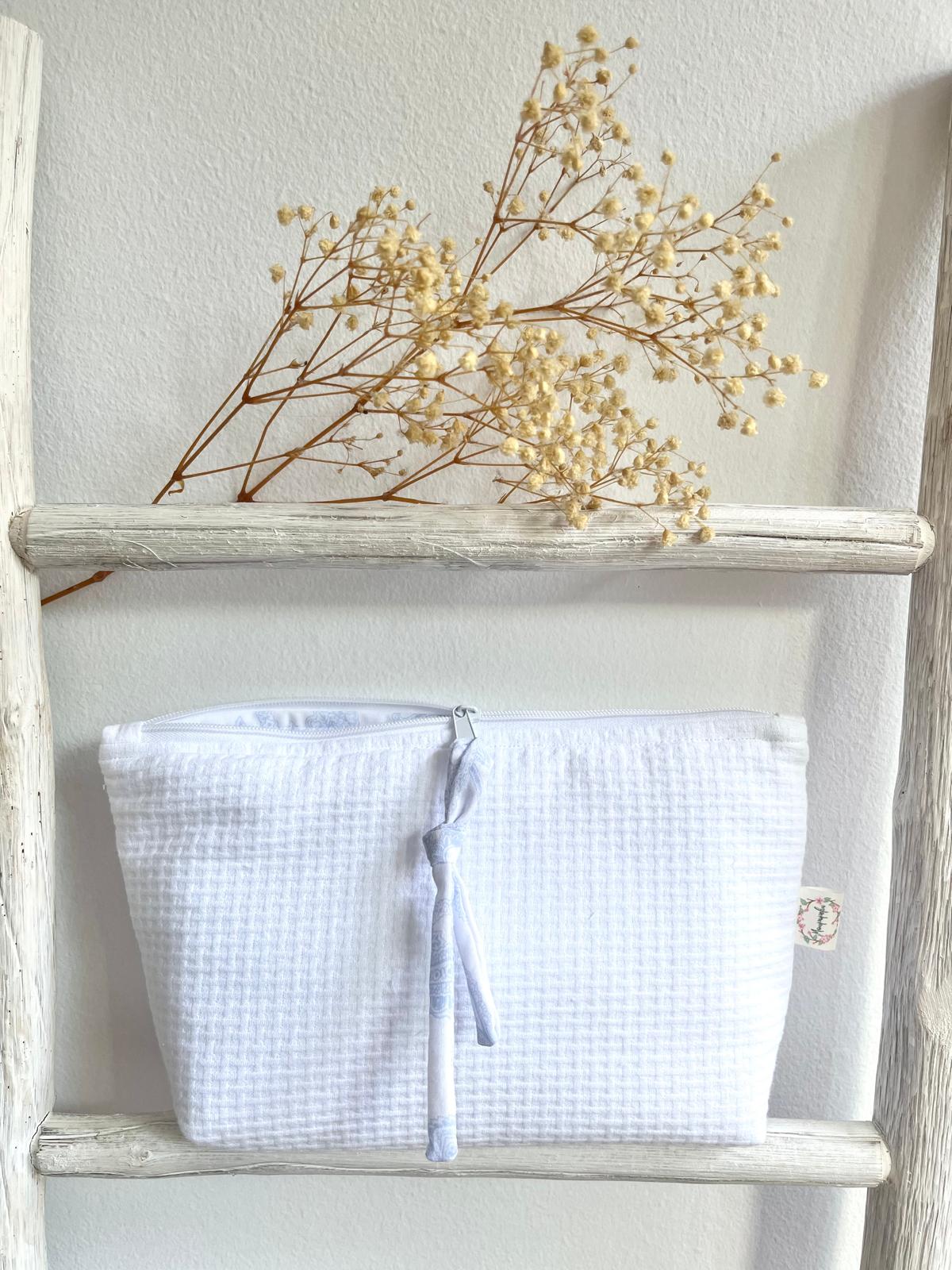 Neceser Berta rejilla blanco